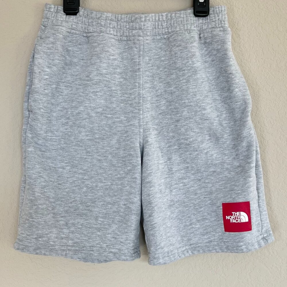 The North Face Camp Feece Kids Shorts in Heather Grey